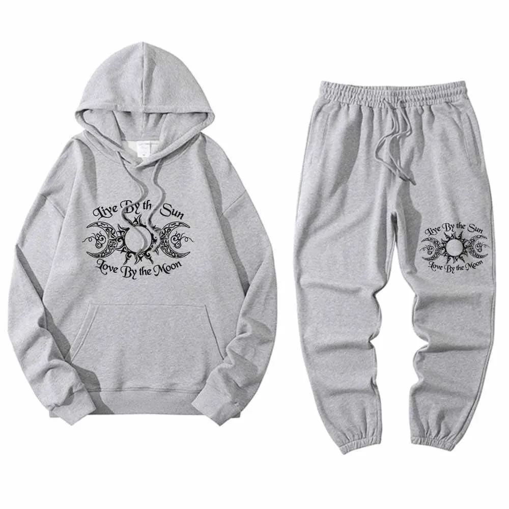 Live By The Sun Crew Collar Hoodie Pants Set sold by GTHIC product image thumbnail 4