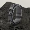 Vintage All-seeing Eye Stainless Steel Spinner Ring sold by GTHIC