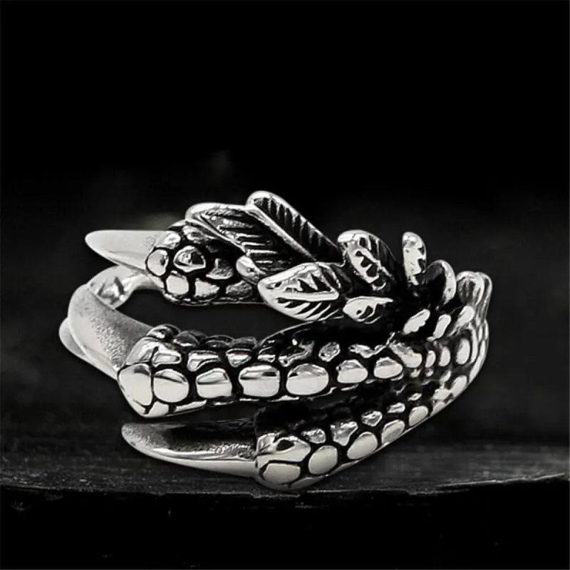 Dragon Claw Stainless Steel Ring sold by GTHIC