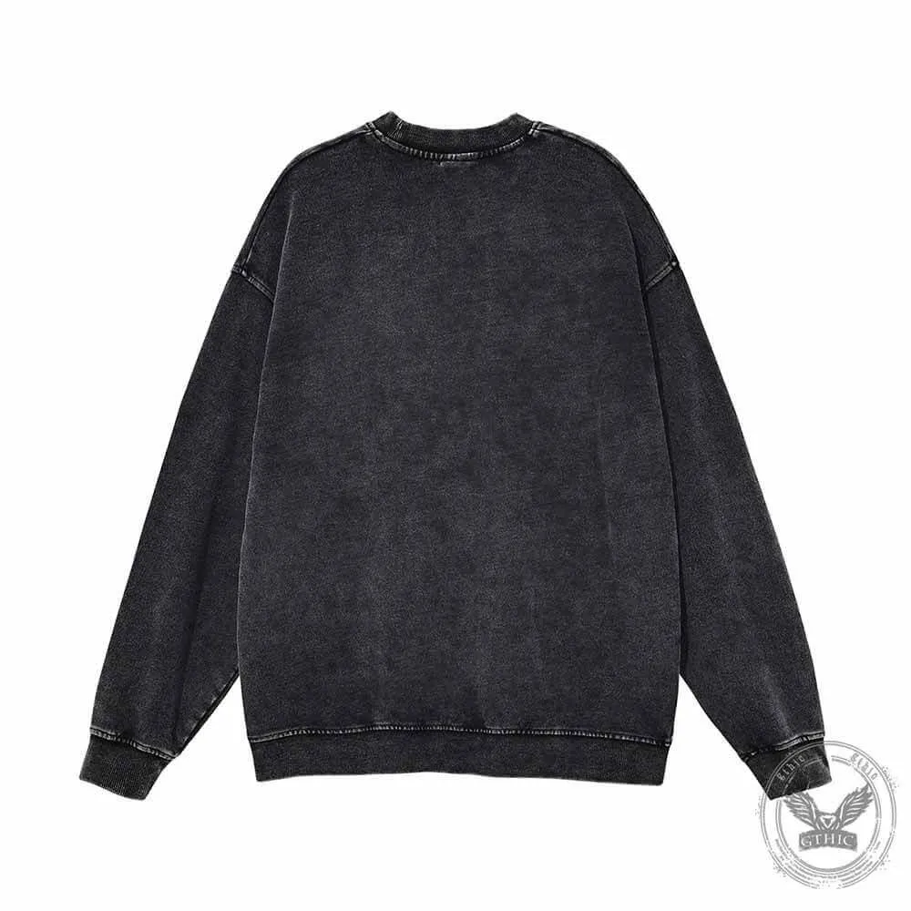 Energy Like You Vintage Washed Sweatshirt sold by GTHIC product image thumbnail 2