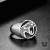 Domineering Cobra Snake Stainless Steel Ring sold by GTHIC