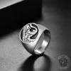 Domineering Cobra Snake Stainless Steel Ring sold by GTHIC