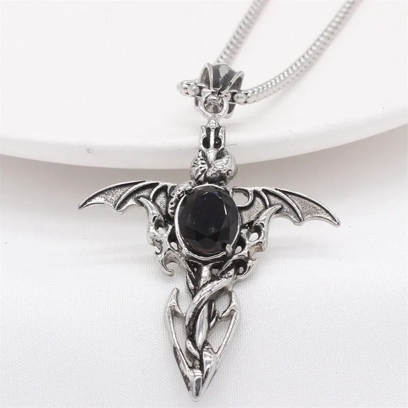 Vintage Bat Cross Stainless Steel Pendant sold by GTHIC product image thumbnail 2