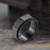 Minimalist Octagonal Nut Stainless Steel Spinner Ring sold by GTHIC