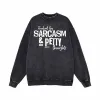 Fueled By Sarcasm And Petty Thoughts Sweatshirt sold by GTHIC
