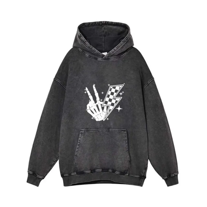 I’m Not Cutesy I’m Unhinged Yeah Vintage Washed Hoodie sold by GTHIC