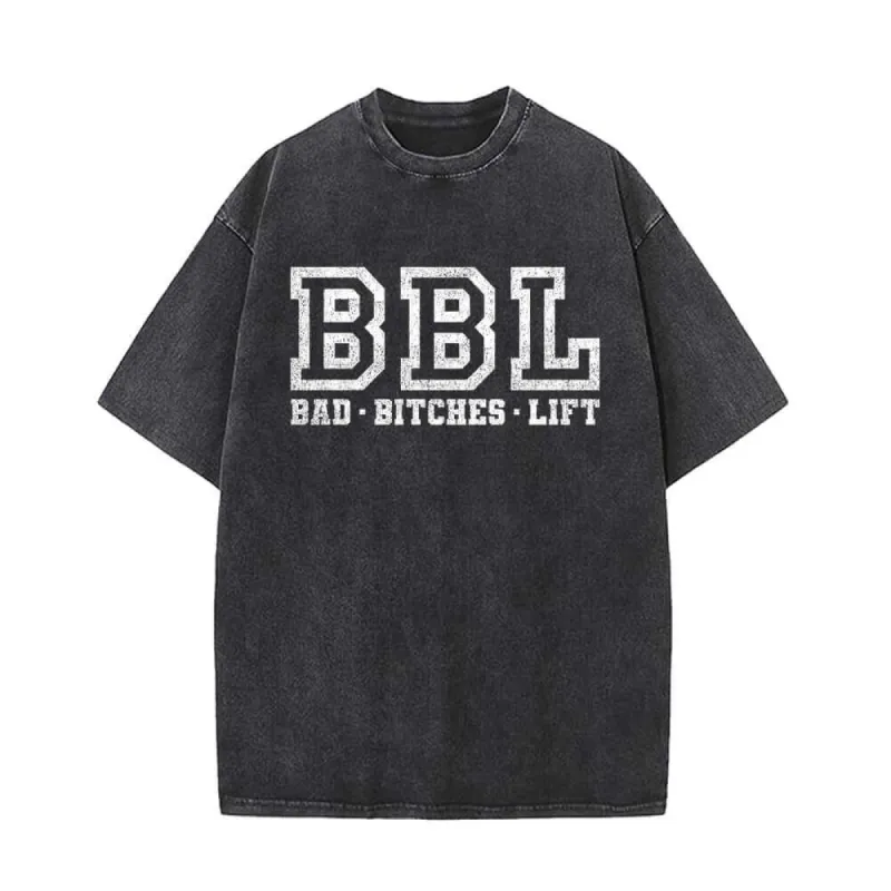 Bad Bitches Life Vintage Washed T-shirt sold by GTHIC