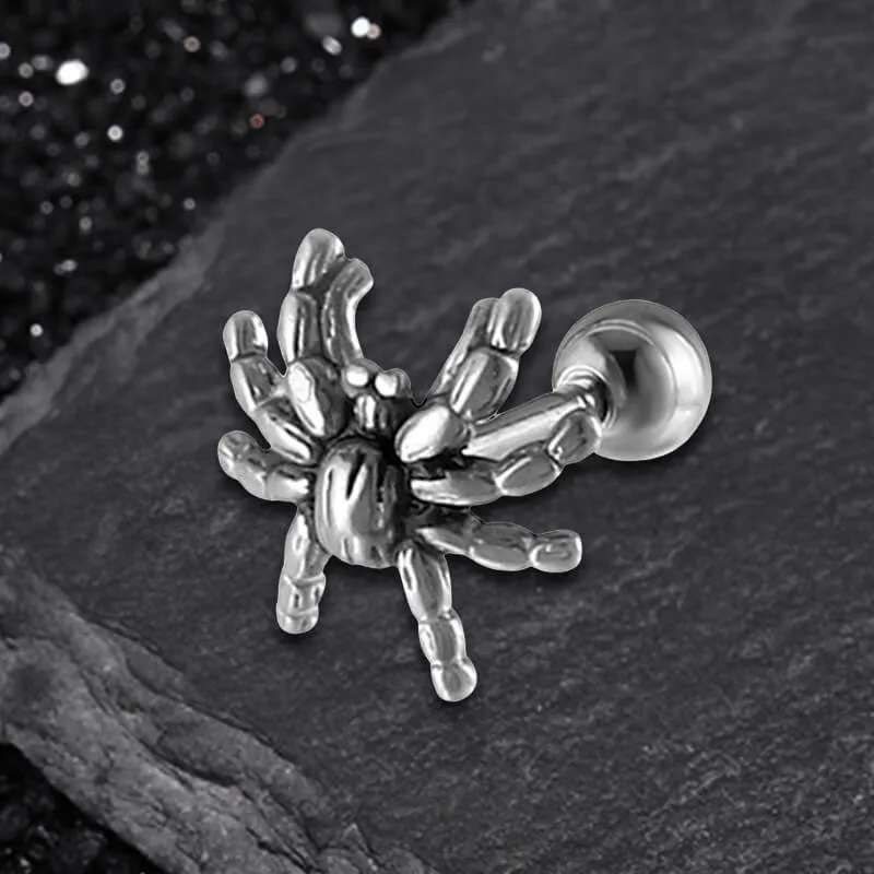 Dark Scary Spider Stainless Steel Animal Earrings sold by GTHIC product image thumbnail 4