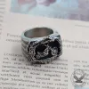 Punk Eagle Motorcycle Stainless Steel Biker Ring sold by GTHIC