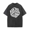Ask God Trust God Thank God Vintage Washed T-shirt sold by GTHIC