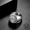 Vintage Roaring Tiger Head Stainless Steel Ring sold by GTHIC