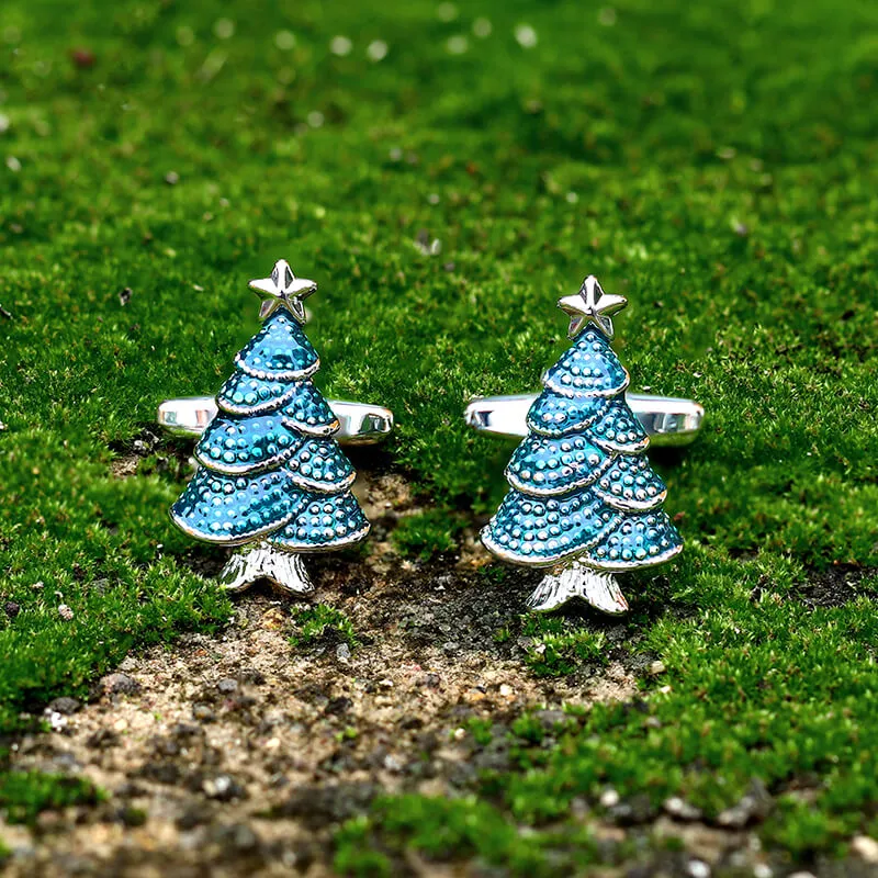 Christmas Tree Copper Cufflinks sold by GTHIC