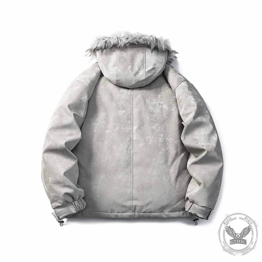 Fashion Fur Collar Warm Thick Hooded Down Jacket sold by GTHIC product image thumbnail 2