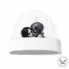 White Girl Skull Skeleton Hug Warm Knitted Beanie Hat sold by GTHIC