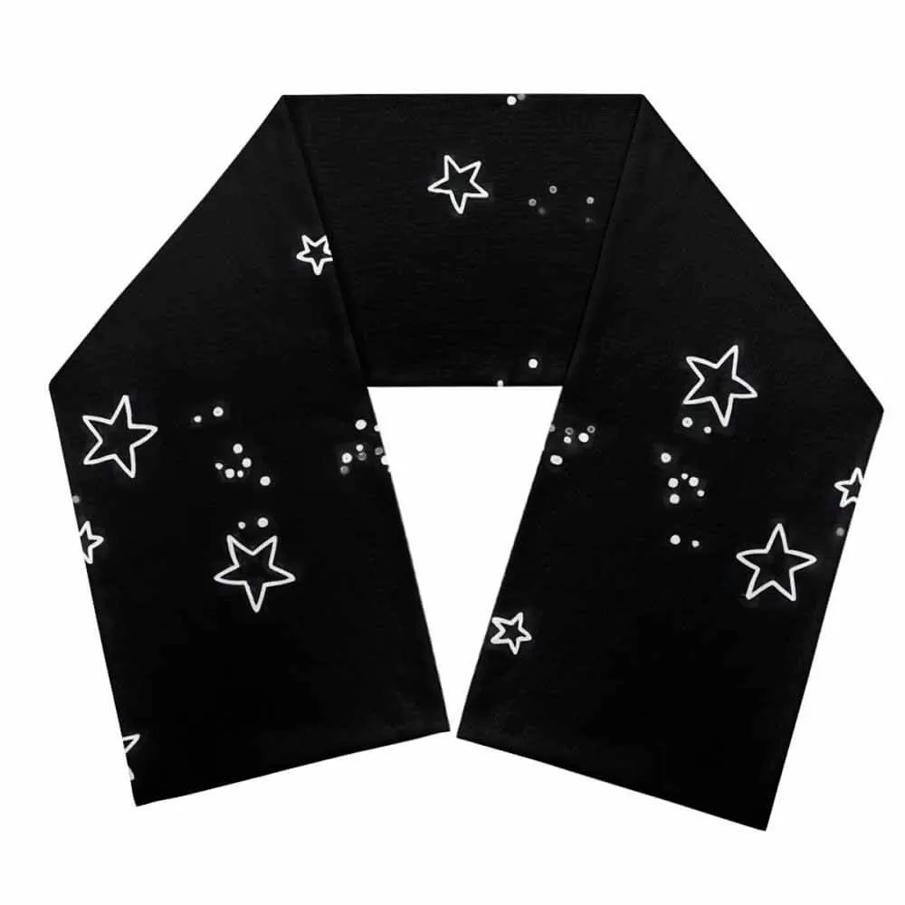 Hollow Star Pattern Warm Chunky Knitted Scarf sold by GTHIC product image thumbnail 2