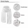 Classic Solid Black Warm Knitted Scarf sold by GTHIC