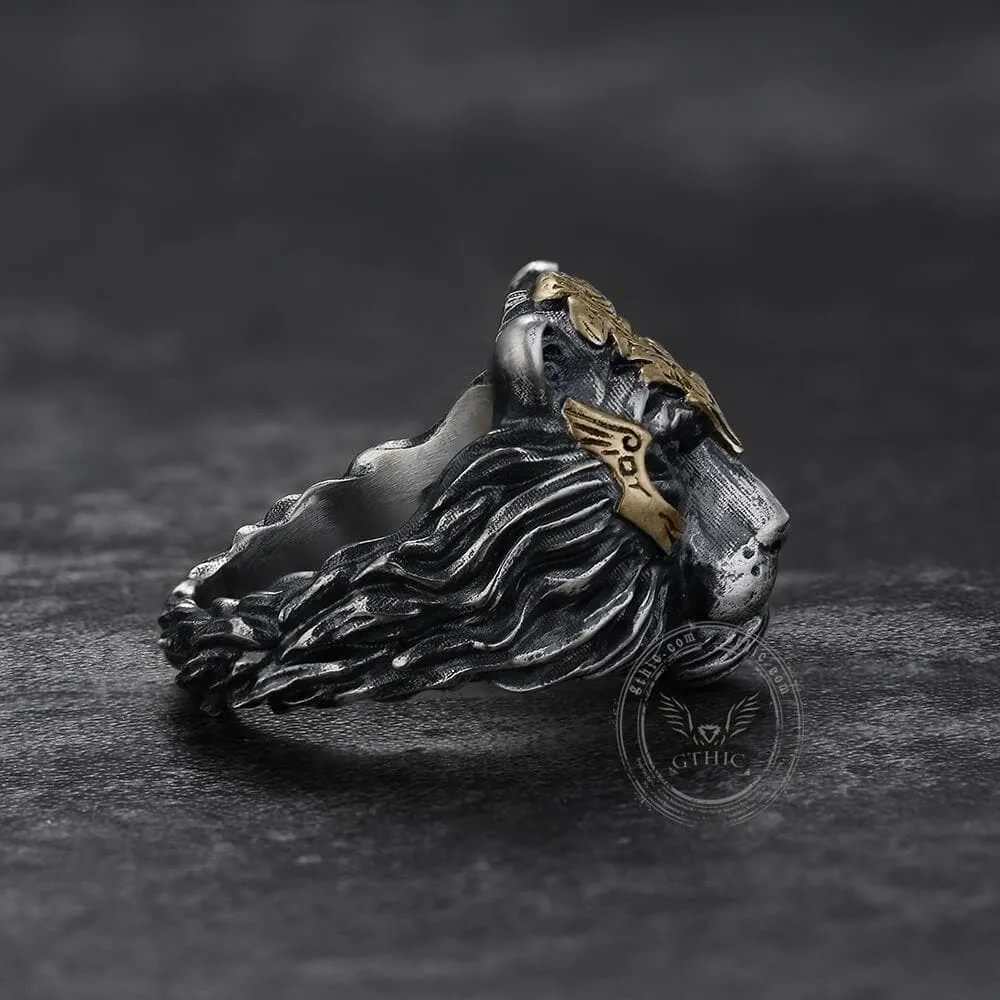Majestic Tiger Head Sterling Silver Ring sold by GTHIC product image thumbnail 5