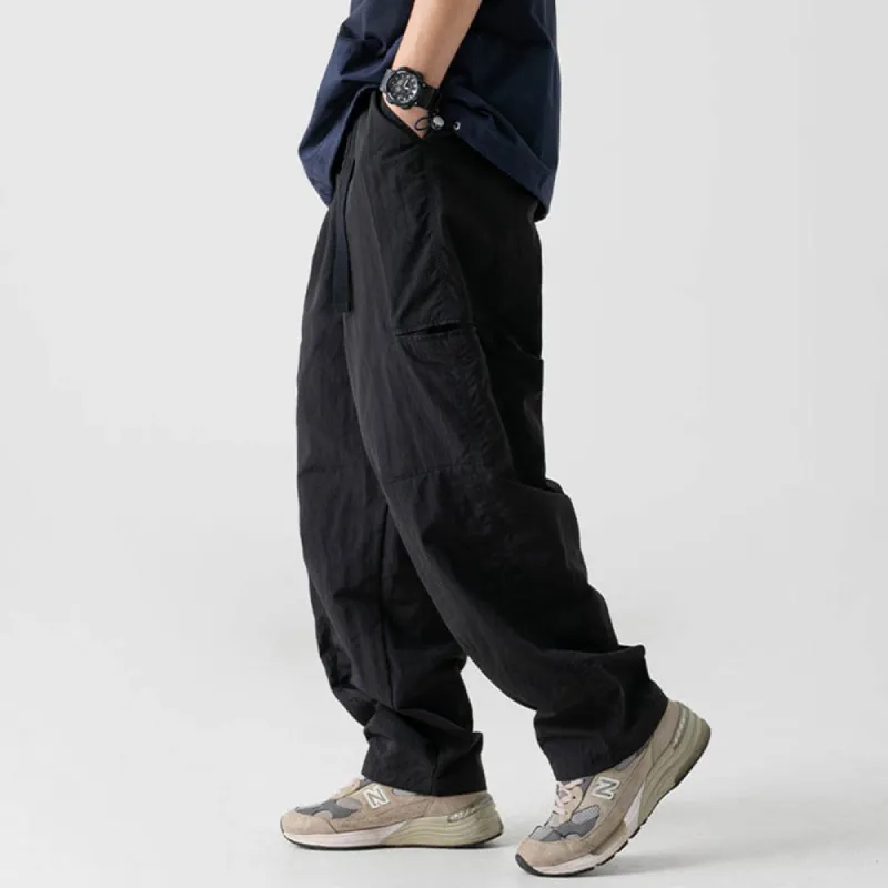 Street Buckle Belt Design Outdoor Functional Pants sold by GTHIC