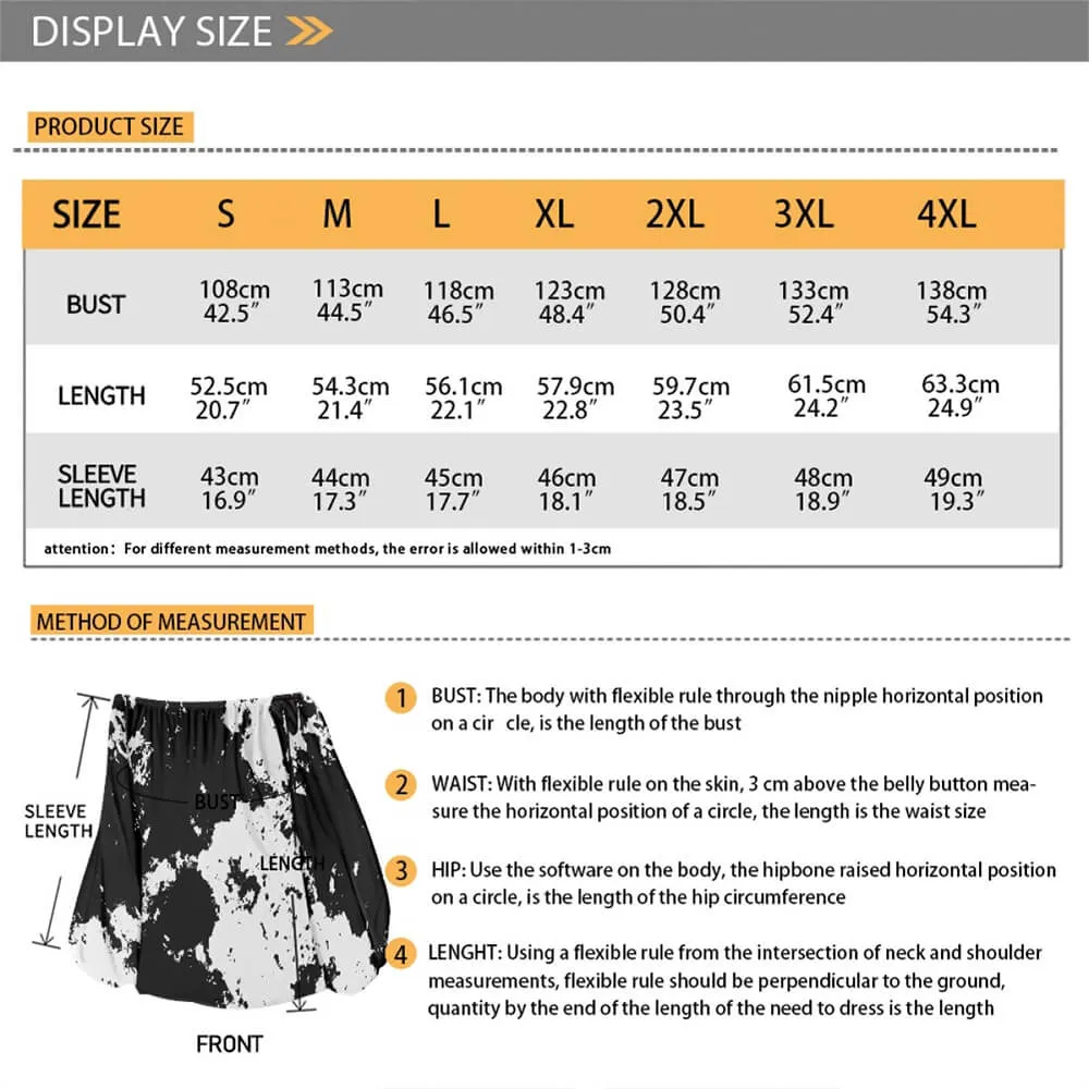 Black And White Ink-Splashed Print Off-Shoulder Top sold by GTHIC product image thumbnail 3