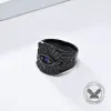 Vintage God's Eye Egyptian Pharaoh Eye Stainless Steel Ring sold by GTHIC