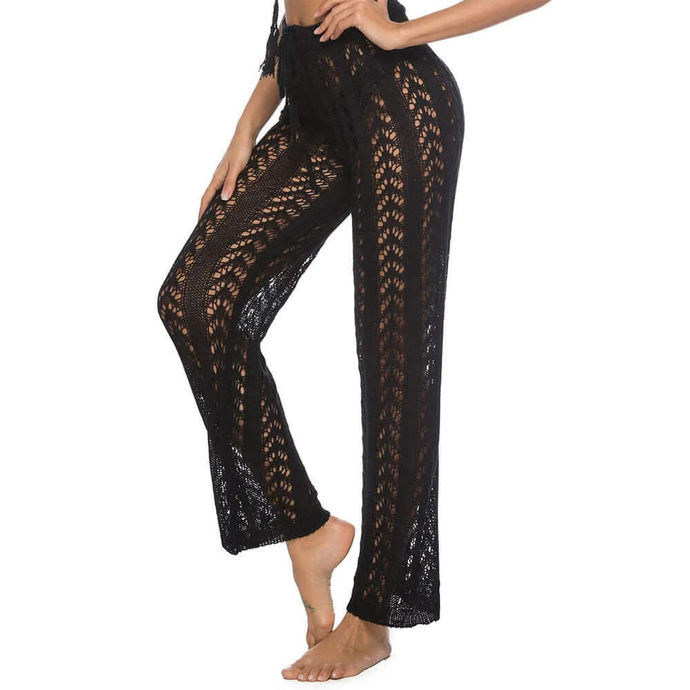 Holiday Style Loose Mesh Hollow Beach Pants sold by GTHIC product image thumbnail 2