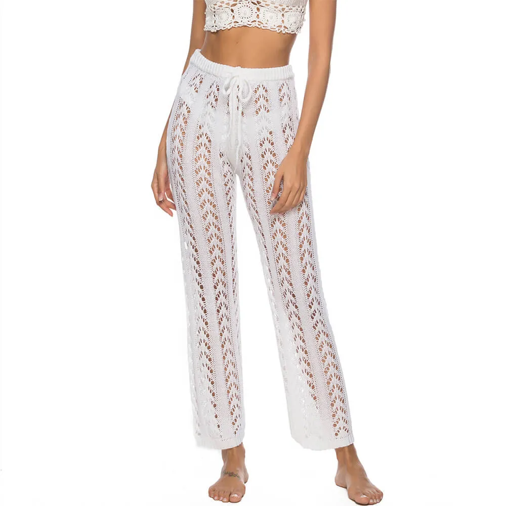 Holiday Style Loose Mesh Hollow Beach Pants sold by GTHIC product image thumbnail 4