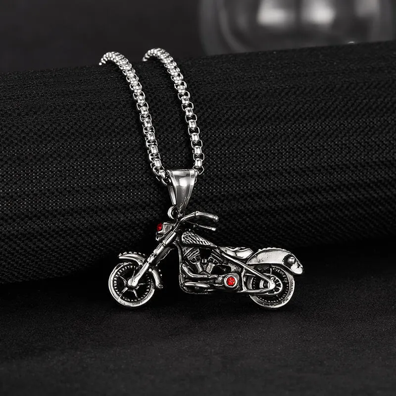 Trendy Hip-Hop Motorcycle Style Stainless Steel Pendant sold by GTHIC
