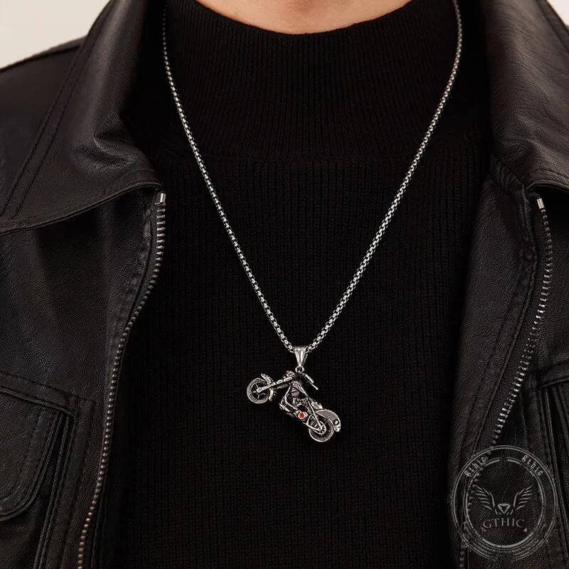 Trendy Hip-Hop Motorcycle Style Stainless Steel Pendant sold by GTHIC product image thumbnail 2