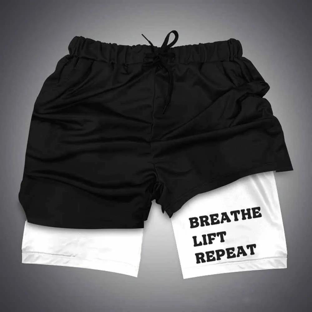 Breathe Lift Repeat Lace-Up Gym Shorts sold by GTHIC
