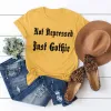 Not Depressed Just Gothic Casual Crew Neck T-shirt sold by GTHIC