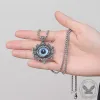 Vintage Pattern Devil Eye Stainless Steel Pendant sold by GTHIC