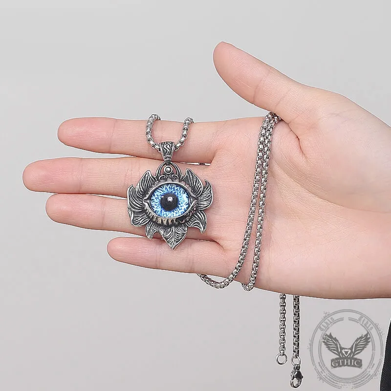 Vintage Pattern Devil Eye Stainless Steel Pendant sold by GTHIC product image thumbnail 4