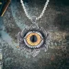 Vintage Pattern Devil Eye Stainless Steel Pendant sold by GTHIC