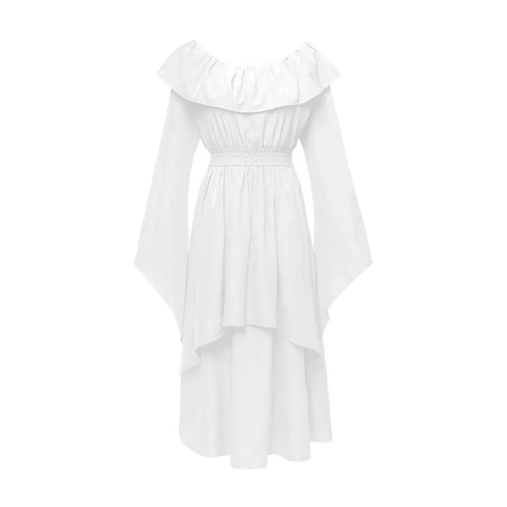 Gothic Crew Neck Solid Color Victorian Dress sold by GTHIC product image thumbnail 5