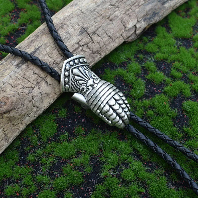 Vintage Double Gun Rose Alloy Bolo Tie sold by GTHIC product image thumbnail 4