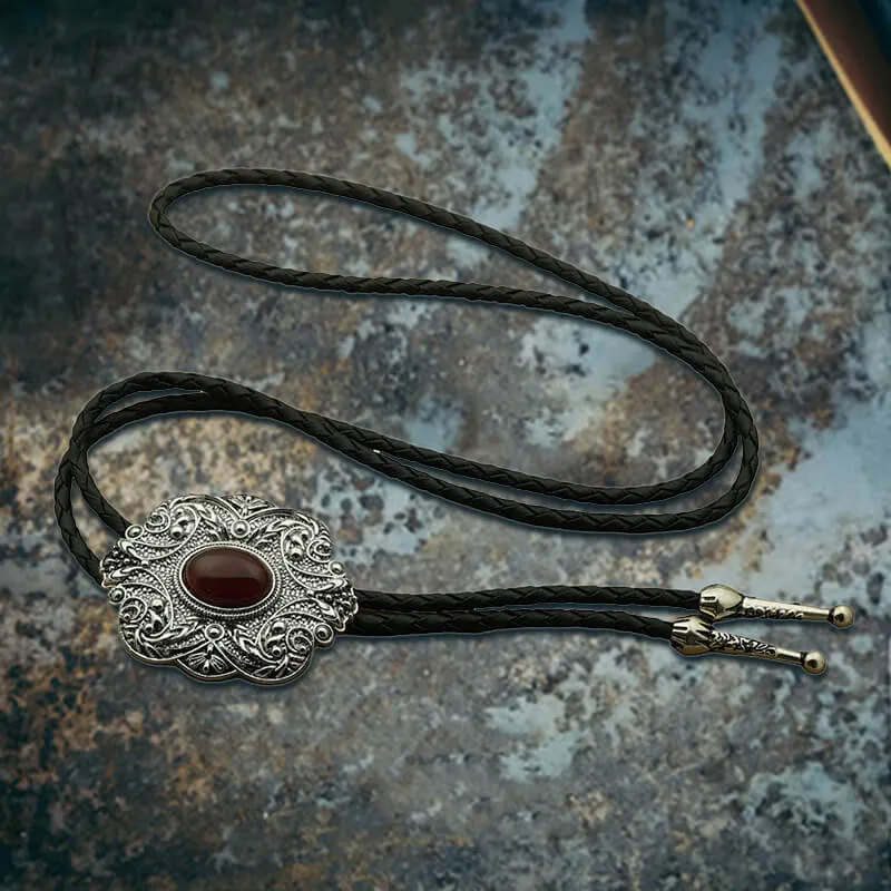 Classic Gemstone Western Cowboy Zinc Alloy Bolo Tie sold by GTHIC product image thumbnail 4