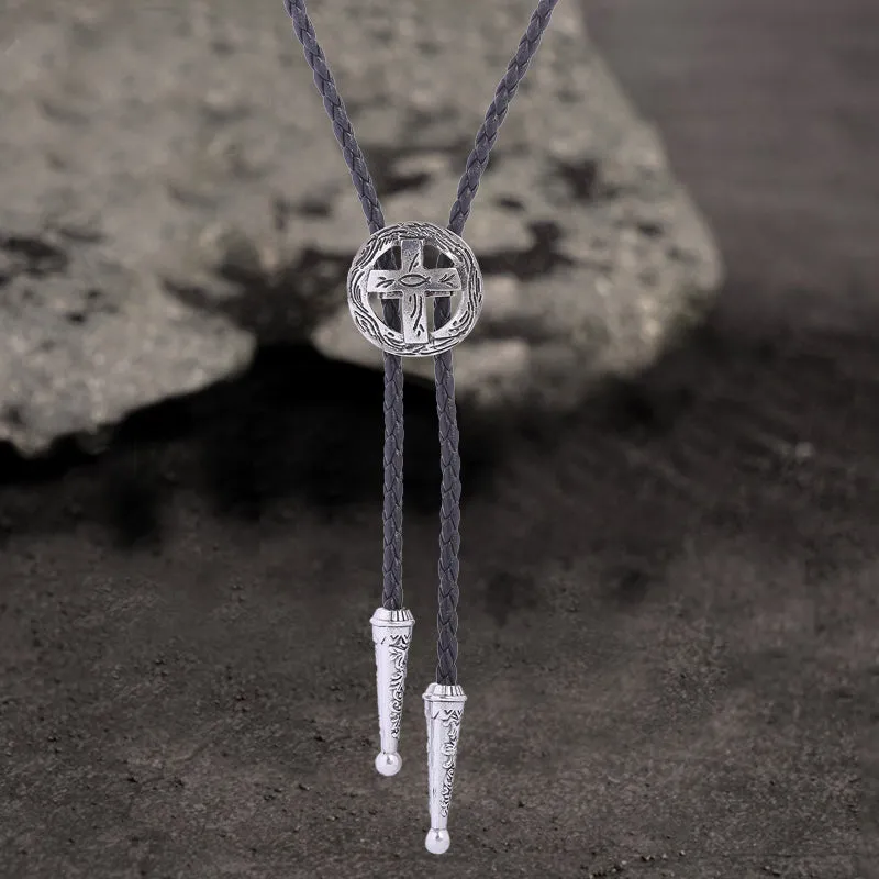 Western Cross Vintage Alloy Bolo Tie sold by GTHIC product image thumbnail 4