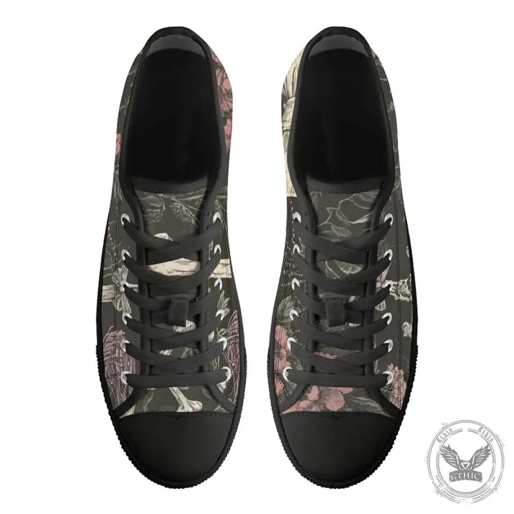 Flowers And Cross Print Canvas Shoes sold by GTHIC product image thumbnail 5