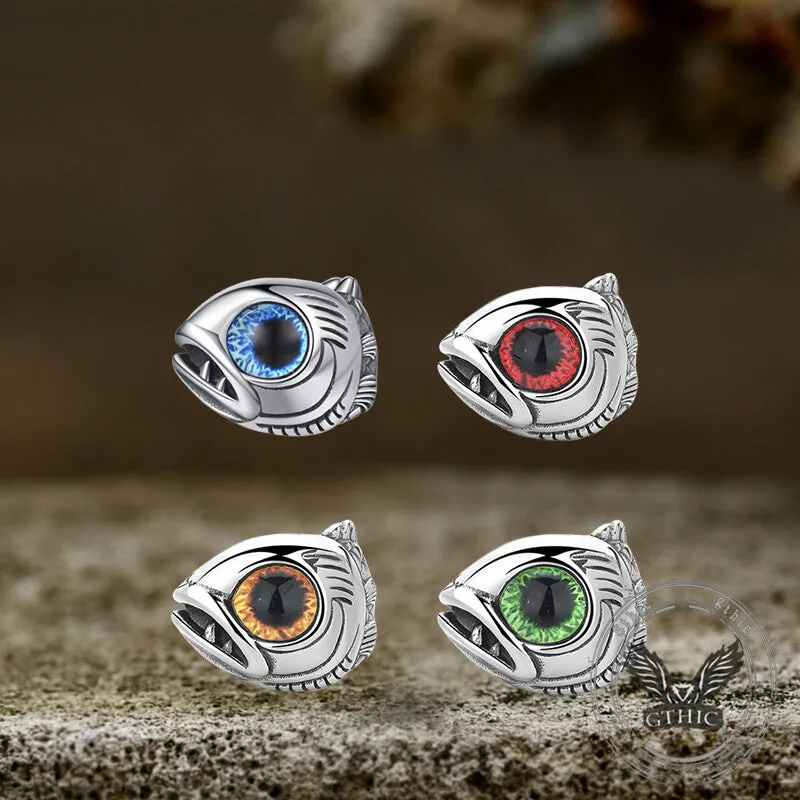Fashion Fish Gem Eyes Stainless Steel Animal Ring sold by GTHIC product image thumbnail 3