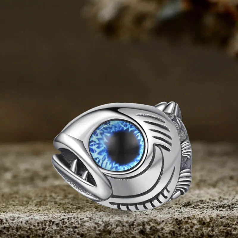 Fashion Fish Gem Eyes Stainless Steel Animal Ring sold by GTHIC