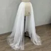 Solid Maxi Tulle Mesh Detachable Skirt Train sold by GTHIC