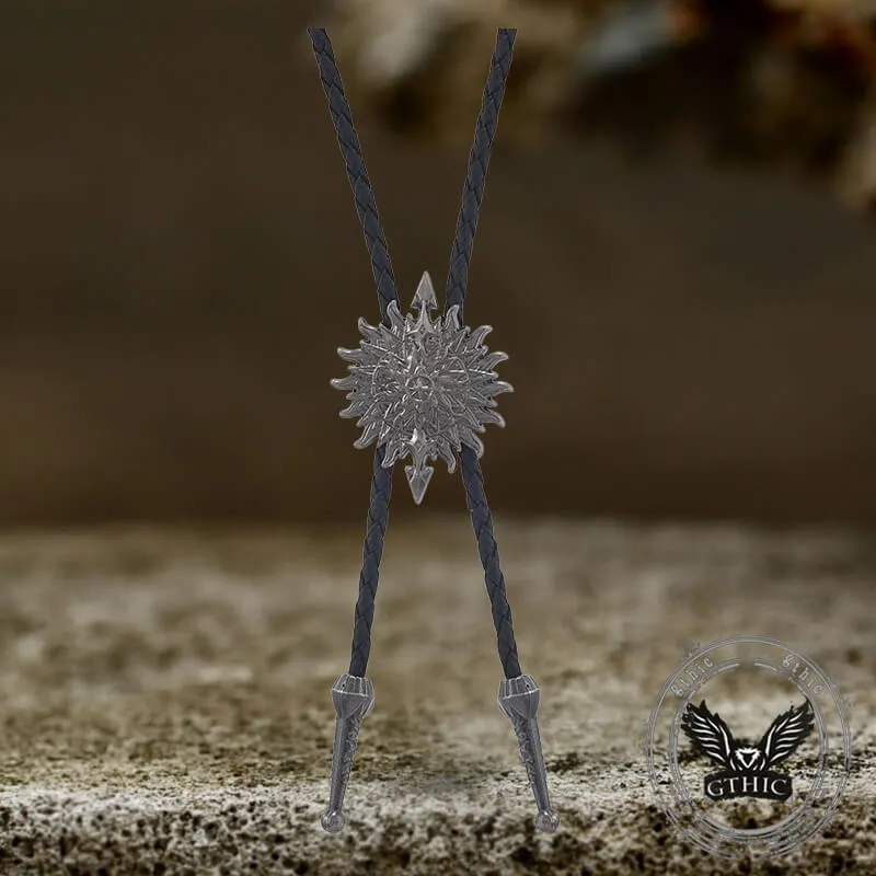 Vintage Sunflower Adjustable Alloy Bolo Tie sold by GTHIC product image thumbnail 5