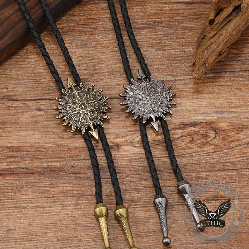 Vintage Sunflower Adjustable Alloy Bolo Tie sold by GTHIC