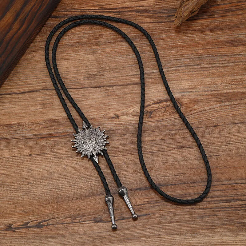 Vintage Sunflower Adjustable Alloy Bolo Tie sold by GTHIC product image thumbnail 2