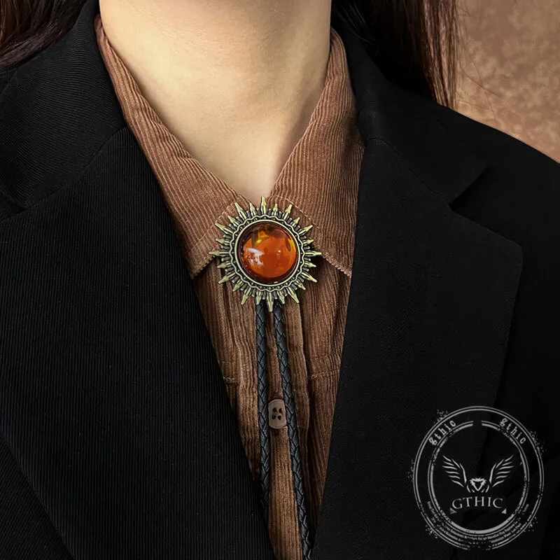 Versatile Shiny Sun Western Cowboy Alloy Bolo Tie sold by GTHIC product image thumbnail 2
