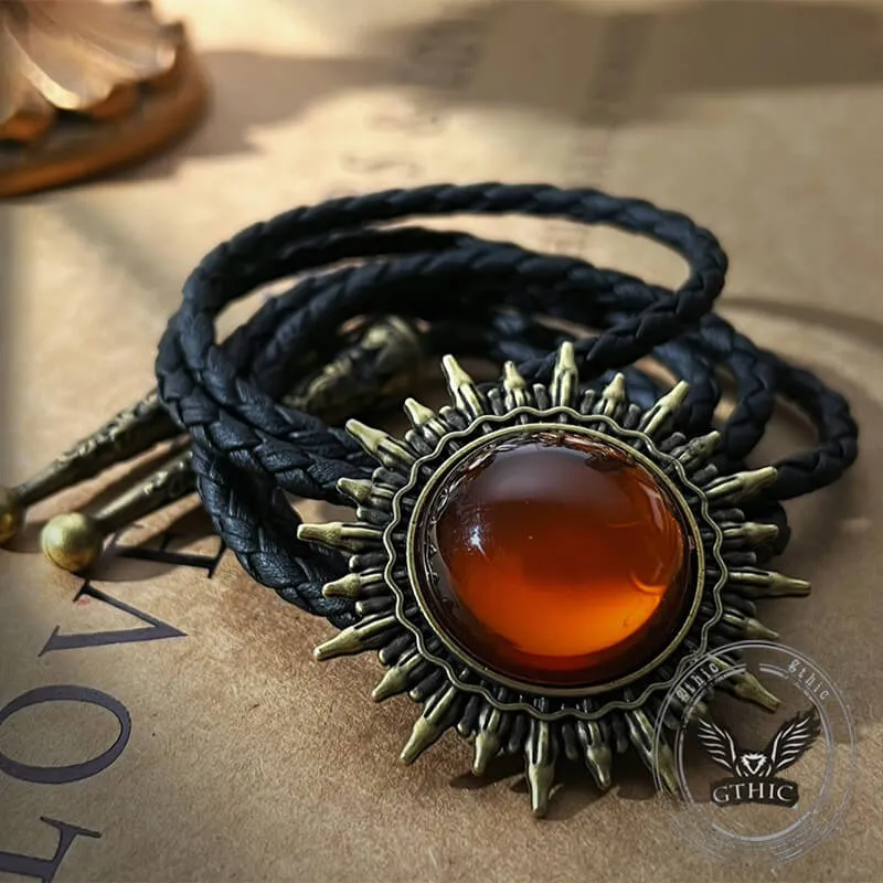 Versatile Shiny Sun Western Cowboy Alloy Bolo Tie sold by GTHIC product image thumbnail 4