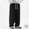 Vintage Solid Color Sand-Washed Pleated Loose Pants sold by GTHIC