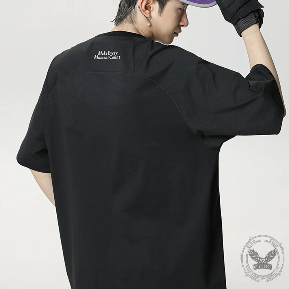 Simple Loose Quick Dry Outdoor Sports T-shirt sold by GTHIC product image thumbnail 5