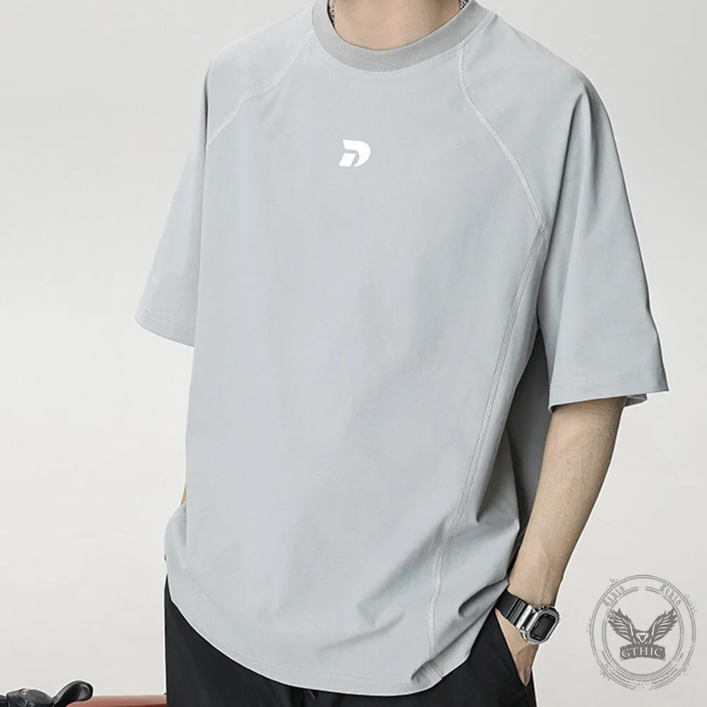 Simple Loose Quick Dry Outdoor Sports T-shirt sold by GTHIC product image thumbnail 2