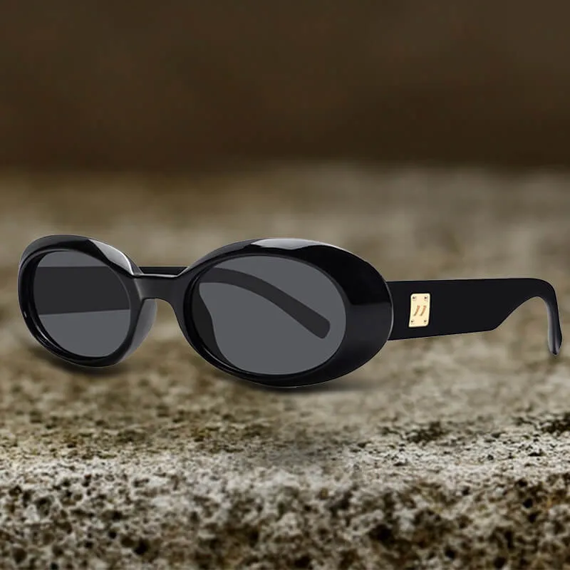 Fashion Street Retro Oval Frame PC Sunglasses sold by GTHIC